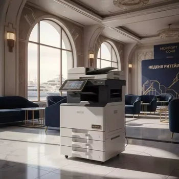 Аренда МФУ HP Color LaserJet Enterprise Flow M682z J8A17A на территории Морпорта Сочи — ART SPACE