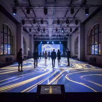 Аренда Пол интерактивный InterTouch 4 1 полный комплект набор 4 в Radisson Blu Resort & Congress Centre — ART SPACE