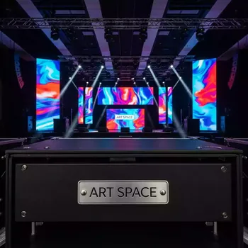 Аренда Экраны для музыкального фестиваля в ресторане «D.O.M» — ART SPACE