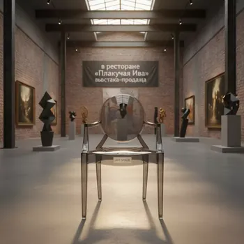 Аренда Стул серый Victoria Ghost NEW в ресторане «Плакучая Ива» — ART SPACE