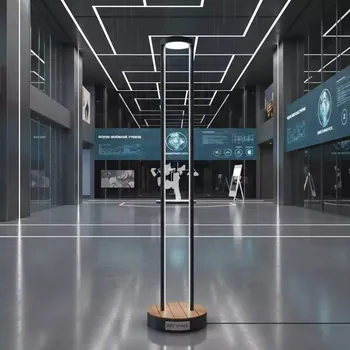 Аренда Торшер Solna 184 см антрацит натуральный алюминий тик в Imeretinskiy Hotel — ART SPACE
