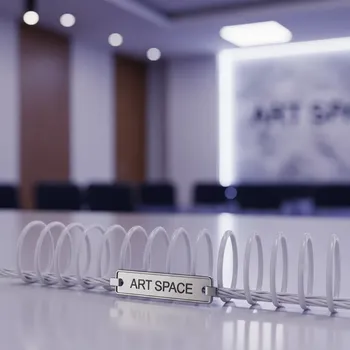 Аренда Переплётные элементы металлические формат А4 34 петли шаг 3 1 диаметр 4,8 мм белые в санатории «Русь» — ART SPACE