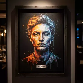 Аренда Портрет на холсте по фото в ресторане «Магадан» — ART SPACE