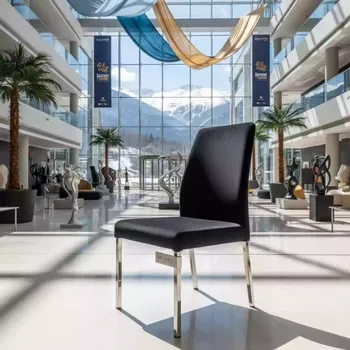 Аренда Стул черный велюр Marinete в Гранд Отель Поляна — ART SPACE