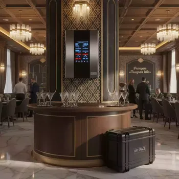 Аренда Стабилизатор напряжения Ресанта АСН 12000Н 1 Ц Lux в ресторане «Плакучая Ива» — ART SPACE