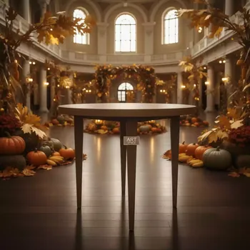 Аренда Стол круглый 90 DECO капучино в санатории «Металлург» — ART SPACE