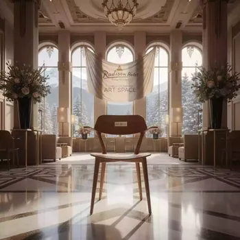 Аренда Стул деревянный Babila в Radisson Hotel Rosa Khutor — ART SPACE
