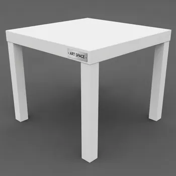 Аренда Стол пластиковый Sky Table 70 белый 700х700х740 мм в Поляна 1389 Отель и Спа — ART SPACE