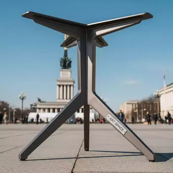 Аренда Подстолье металлическое барное Tripe на Медальной площади — ART SPACE