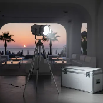 Аренда Прожектор светодиодный COB par Anlight ANLT3001C 100 white в пляжном комплексе VinoGrad — ART SPACE