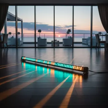Аренда Колорчейнджер светодиодный LED bar 48 RGBW на пляжных клубах Хосты — ART SPACE
