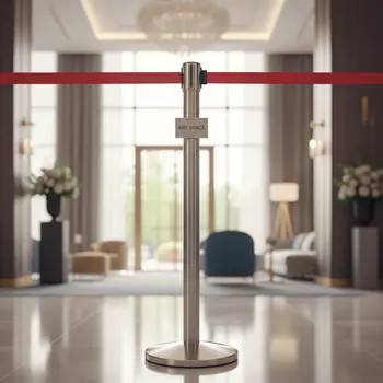 Аренда Стойка ограждения с лентой красная 150 см в Rodina Grand Hotel & SPA — ART SPACE