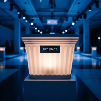 Аренда Кашпо светильник в Керлинговом центре «Ледяной куб» — ART SPACE
