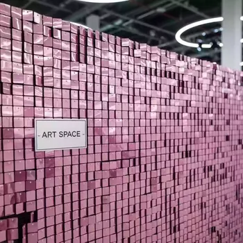 Аренда Пайетки розовый перламутр в Сириус Арене — ART SPACE