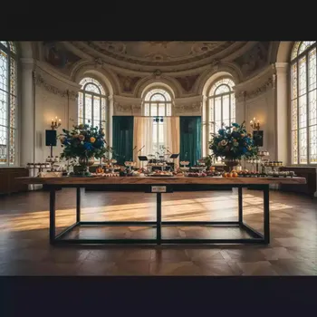 Аренда Кейтеринг стол в стиле лофт в санатории «Русь» — ART SPACE