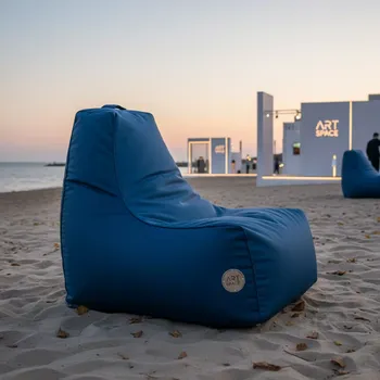 Аренда Кресло мешок Opti Bean bag синий на пляже «Мандарин» — ART SPACE