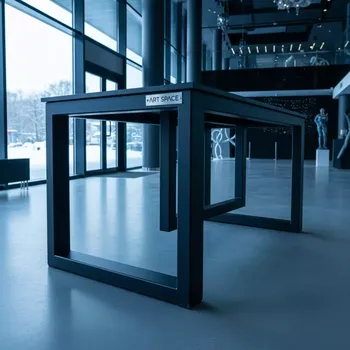 Аренда Подстолье Лофт черное для офисного стола в Bridge Resort — ART SPACE