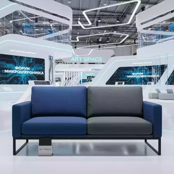 Аренда Диван двухместный без подлокотников Arki Sofa на Имеретинской набережной — ART SPACE