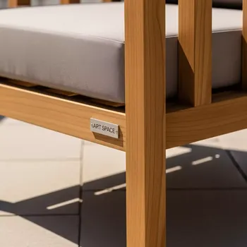 Аренда Шезлонг лежак мягкий Rule Teak в Grand Karat Sochi — ART SPACE
