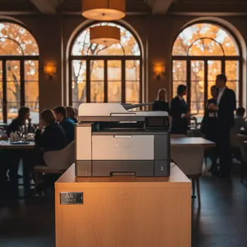 Аренда МФУ лазерное цветное Kyocera в ресторане «La Terrazza» — ART SPACE