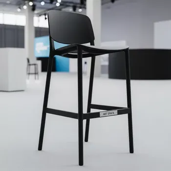 Аренда Стул пластиковый барный черный Air Bar в Gamma Sirius — ART SPACE