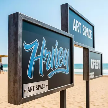 Аренда Указатели грифельные доски на пляже «Ривьера» — ART SPACE