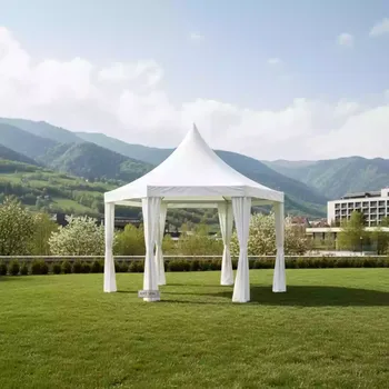 Аренда Шатер беседка Green Glade 1052 2,5х2,5х2,5х2,5х3,4 м полиэстер в Green Flow Hotel — ART SPACE