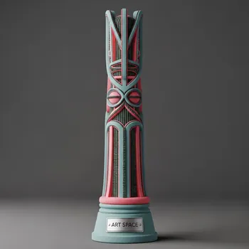 Аренда Фигура тотем из биопластика Threebu Totem 4 Special в Sochi Marriott Krasnaya Polyana — ART SPACE