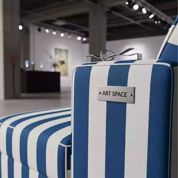 Аренда Шезлонг бело синий в VK Stadium Sirius — ART SPACE