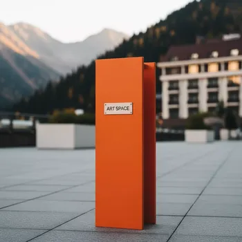 Аренда Барьер безопасности оранжевый в Radisson Hotel Rosa Khutor — ART SPACE