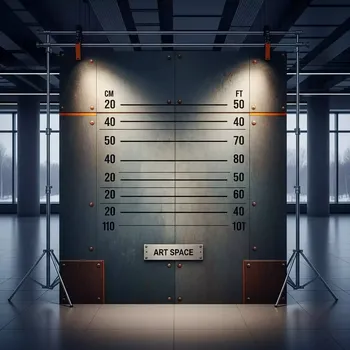 Аренда Фон стена для преступников в МФК «Горный» — ART SPACE