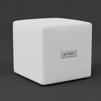 Аренда Пуф White Cube в Gamma Sirius — ART SPACE