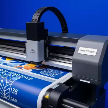 Аренда Плоттер режущий Vicsign VSX1200 на площадке Rosa Peak (2320м) — ART SPACE