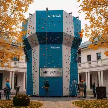 Аренда Скалодром командный «Вавилон» на вилле «Анна» — ART SPACE