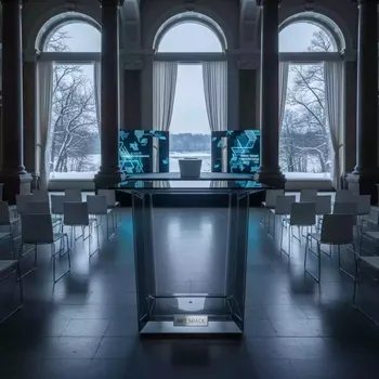 Аренда Стол пластиковый барный Tkitt BTAK 54 на вилле «Анна» — ART SPACE