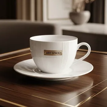 Аренда Кофейная пара для капучино Bistrot 0,2 л в отеле Radisson Lazurnaya — ART SPACE