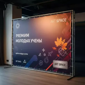 Аренда Конструкция баннерная для мероприятия в Panorama by Mercure — ART SPACE