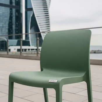 Аренда Стул пластиковый Sai Go Green на Имеретинской набережной — ART SPACE
