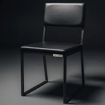 Аренда Стул кожзам черный Golf plus в ресторане «Высота 5642» — ART SPACE