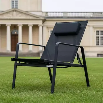 Аренда Шезлонг Мальта AFM 511 black в усадьбе Голицына — ART SPACE