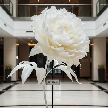 Аренда Пион бумажный белый в Radisson Collection Paradise — ART SPACE