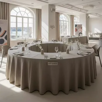 Аренда Сектора стола полукруглый для президиума в Boutique Hotel PORTUM 1905 — ART SPACE