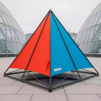 Аренда Зонт дизайнерский Pyramid 3,1х3,1 м в Ледовом дворце «Айсберг» — ART SPACE