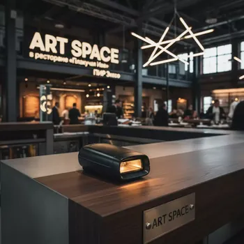 Аренда Сканер штрих кода Mertech N300 в ресторане «Плакучая Ива» — ART SPACE