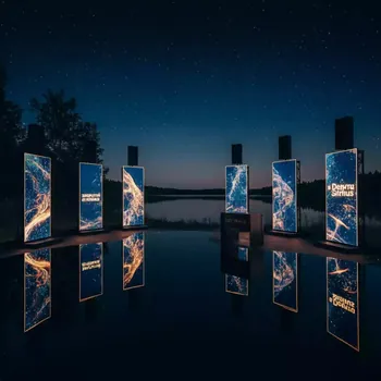 Аренда Техническое обеспечение праздника на озере Селигер в Delta Sirius — ART SPACE