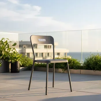 Аренда Стул Tolix серый в Grand Karat Sochi — ART SPACE