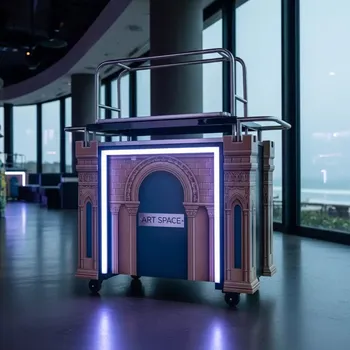Аренда Тележка сервировочная Aurora серии Старинный замок в пляжном клубе Del Mar — ART SPACE