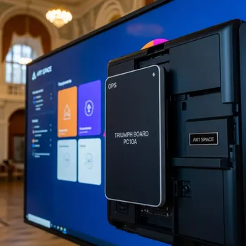 Аренда Компьютер встраиваемый TRIUMPH BOARD PC10A для интерактивных панелей в ОКЦ «Галактика» — ART SPACE