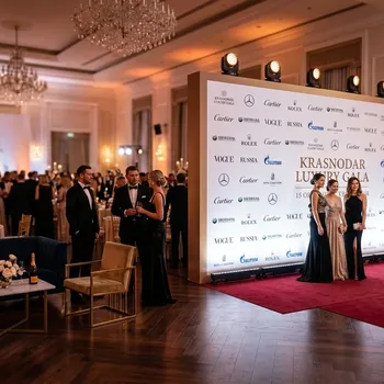 Профессиональная аренда press-wall для мероприятий в Краснодаре: создайте идеальный имидж вашего события с ART SPACE