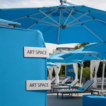 Аренда Зонты для летних веранд в санатории «Сочи» — ART SPACE